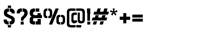 Petar04 Petar Bold Font OTHER CHARS