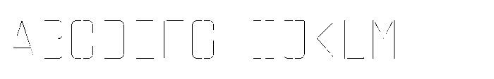 Petar04 Petar Thin Font UPPERCASE