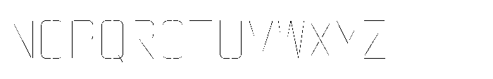 Petar04 Petar Thin Font UPPERCASE