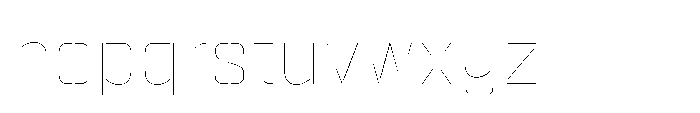 Petar04 Petar Thin Font LOWERCASE