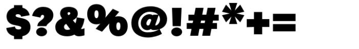 Petermann Black Font OTHER CHARS
