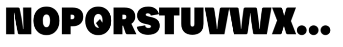 Petermann Black Font UPPERCASE