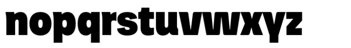 Petermann Black Font LOWERCASE