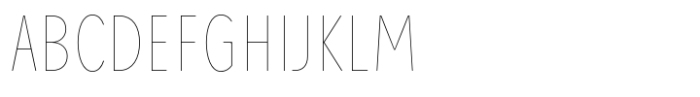 Petermann Condensed Hairline Font