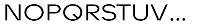 Petermann Expanded Light Font UPPERCASE