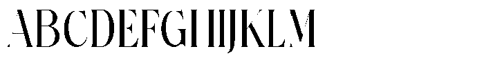 Petrichor Regular Font UPPERCASE
