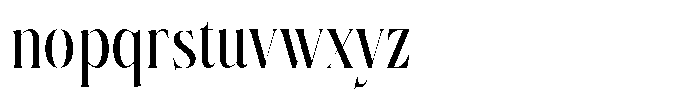 Petrichor Regular Font LOWERCASE