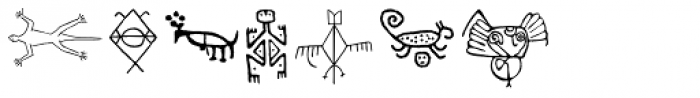 Petroglifos Font OTHER CHARS