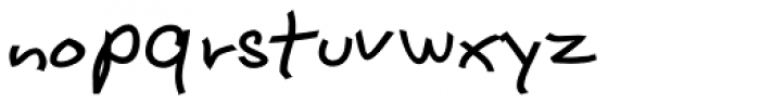 Petroglyph EF Bold Font LOWERCASE