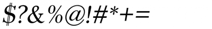 Pevensey 1 Oblique Font OTHER CHARS