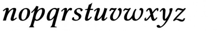 Pevensey 3 Bold Italic Font LOWERCASE