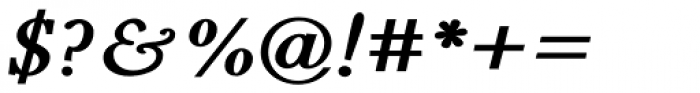 Pevensey 4 ExtraBold Italic Font OTHER CHARS