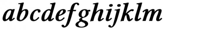 Pevensey 4 ExtraBold Italic Font LOWERCASE