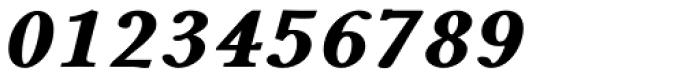 Pevensey 7 Black Italic Font OTHER CHARS
