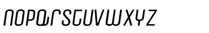 Peyton Display Extra Light Italic Font LOWERCASE