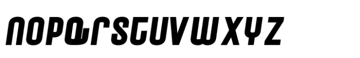 Peyton Display Heavy Italic Font LOWERCASE