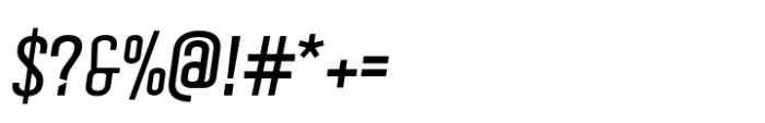 Peyton Display Regular Italic Font OTHER CHARS