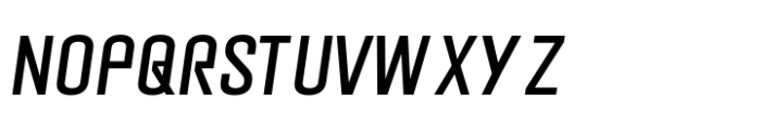 Peyton Display Regular Italic Font UPPERCASE