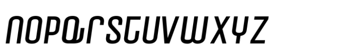 Peyton Display Regular Italic Font LOWERCASE