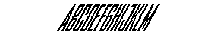 Penitente BT Sans Slanted Distorted FONT