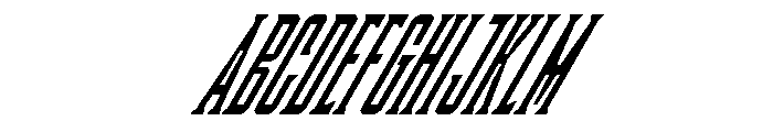 Penitente BT Serif Slanted FONT