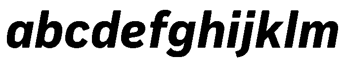 Pennsylvania Sans Bold Italic FONT