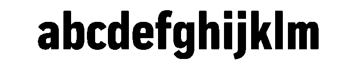 Pennsylvania Sans Condensed Black FONT