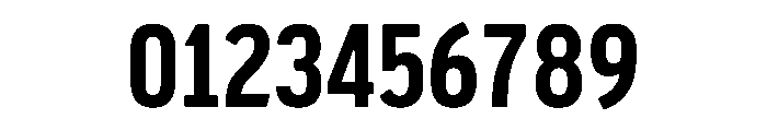 Pennsylvania Sans Condensed Bold Font OTHER CHARS
