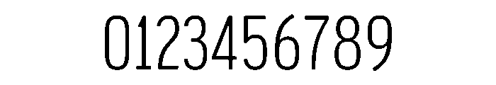 Pennsylvania Sans Condensed Light Font OTHER CHARS