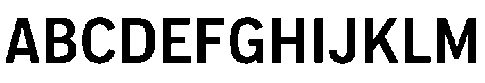 Pennsylvania Sans Medium Font UPPERCASE
