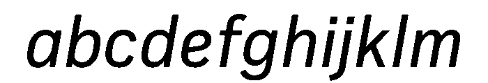 Pennsylvania Sans Regular Italic FONT