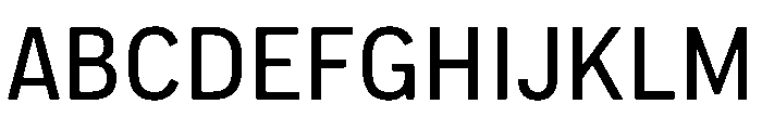 Pennsylvania Sans Regular Font UPPERCASE