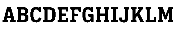 Pennsylvania Slab Bold Font UPPERCASE