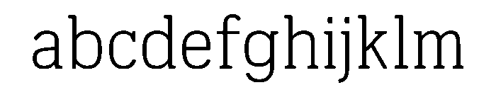Pennsylvania Slab Light FONT