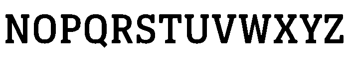 Pennsylvania Slab Medium Font UPPERCASE