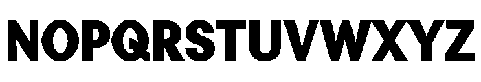 Perfektta TRIAL Black Instance Font UPPERCASE