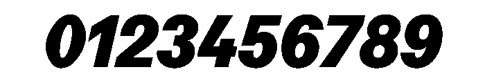 Perfektta TRIAL BlackItalic Instance Font OTHER CHARS
