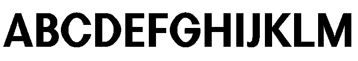 Perfektta TRIAL Bold Instance Font UPPERCASE