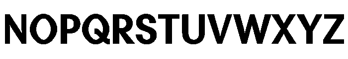 Perfektta TRIAL Bold Instance Font UPPERCASE