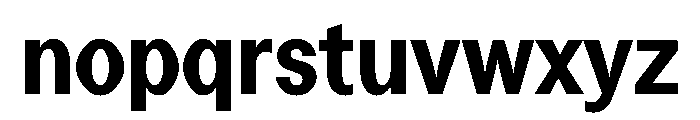 Perfektta TRIAL Bold Instance Font LOWERCASE