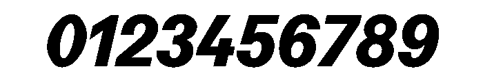 Perfektta TRIAL ExtraBoldItalic Instance Font OTHER CHARS