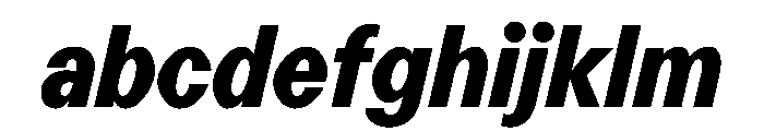 Perfektta TRIAL ExtraBoldItalic Instance FONT