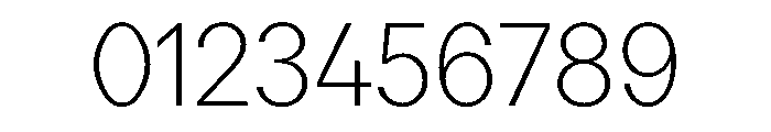 Perfektta TRIAL Light Instance Font OTHER CHARS