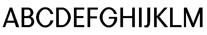 Perfektta TRIAL Medium Instance Font UPPERCASE