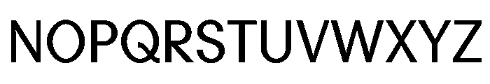 Perfektta TRIAL Medium Instance Font UPPERCASE