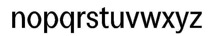 Perfektta TRIAL Medium Instance Font LOWERCASE