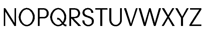 Perfektta TRIAL Regular Instance Font UPPERCASE