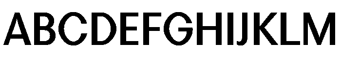 Perfektta TRIAL SemiBold Instance Font UPPERCASE