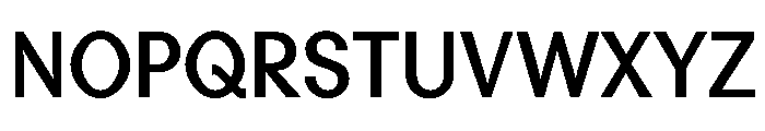 Perfektta TRIAL SemiBold Instance Font UPPERCASE