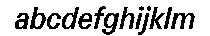Perfektta TRIAL SemiBoldItalic Instance FONT